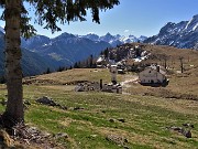 12 Vista sulla Baita del Camoscio dal sent. 115 alla Casera Sessi